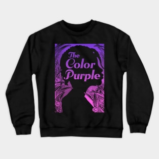 The Color Purple Paper Texture Crewneck Sweatshirt